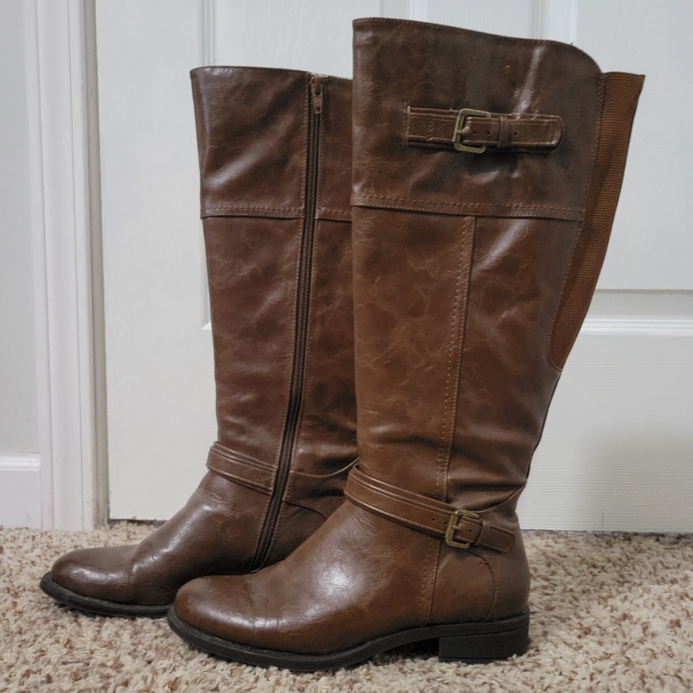 Knee high boots